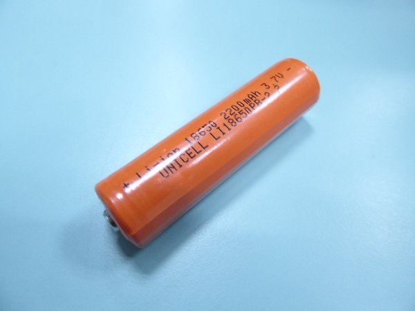 3.6V 2200mAh Li-ion battery with protection PCM