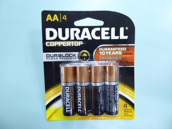 Duracell MN1500 size AA Alkaline battery