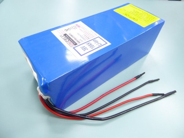 36V 10Ah 18650 10S4P Lithium ion battery