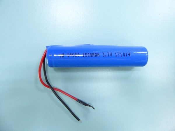 IMR 14650 Li-ion battery pack with 2 cable