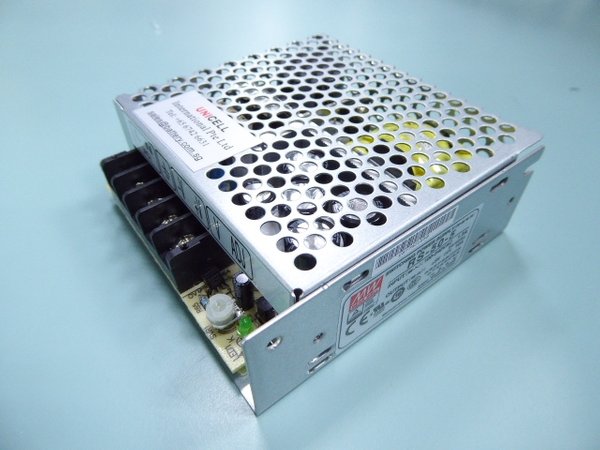 MW Mean Well RS-50-5 5V 10A switch mode metal frame power supply 