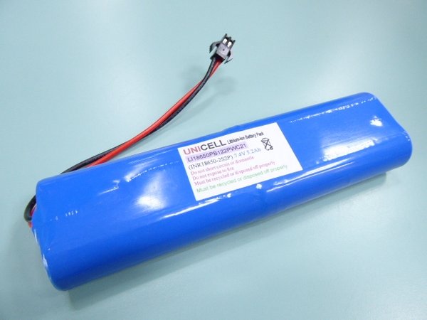 7.4V 5200mAh 18650 2S2P Li-ion battery pack