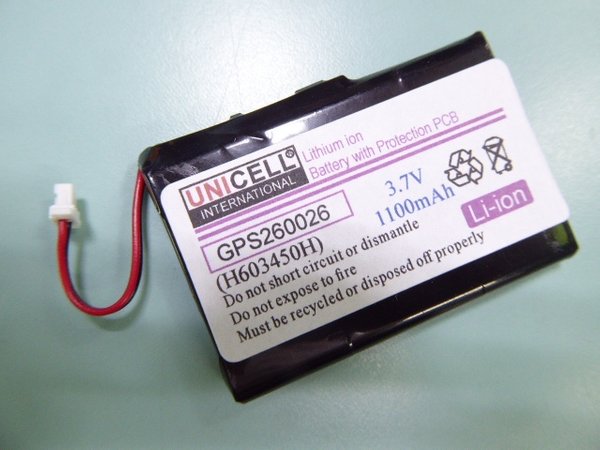 Sureshotgps H603450H battery for Sureshotgps C2796 Micro V3 GPS