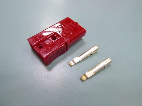 600V 40A red battery power connector