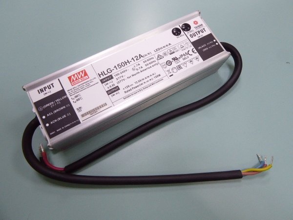 MW Mean Well HLG-150H-12A 12V 12.5A LED Driver power supply