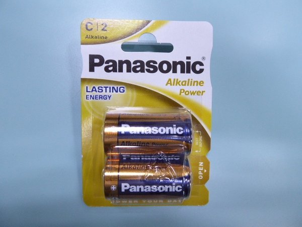 Panasonic 1.5V LR14 size C alkaline battery