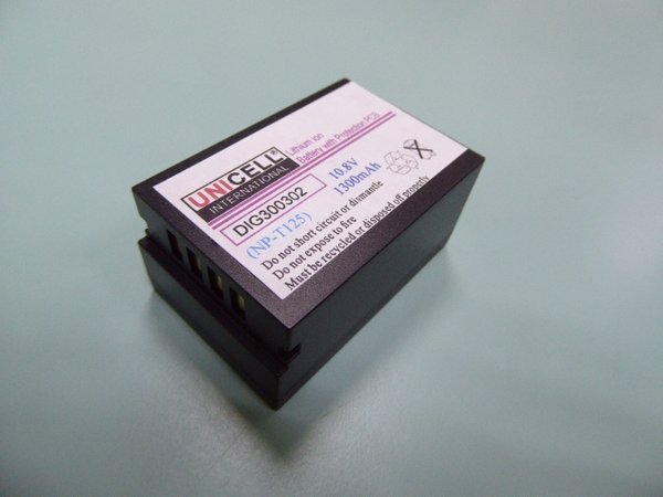 Fujifilm NP-T125 battery for Fujifilm Medium Format GFX 50s camera
