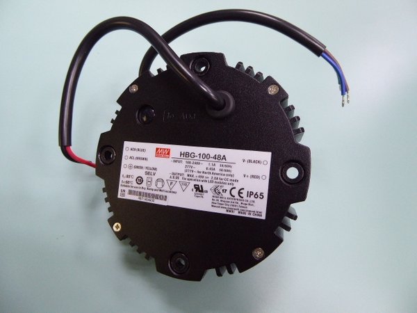 MW Mean Well HBG-100-48A 49V 2A 100W constant current mode LED driver