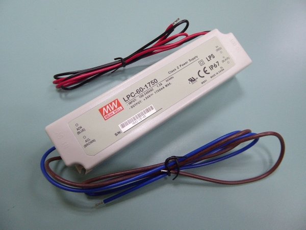 MW Mean Well LPC-60-1050 48V 1050mA 60W single output switching power supply