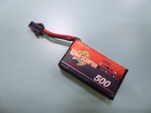 7.4V 500mAh Lipo Battery For DiFeida DFD F182 F183 H8C H8D Quadrocopter