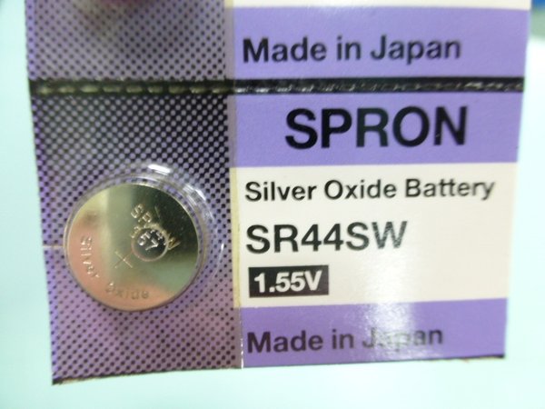 357 SR44W 1.55V Silver oxide battery