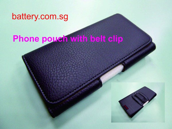 155 x 75 mmphone pouch with belt clip 