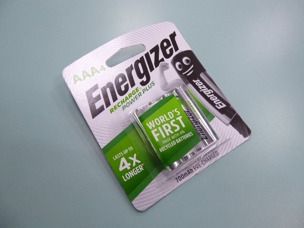 Energizer size AAA rechargeable battery