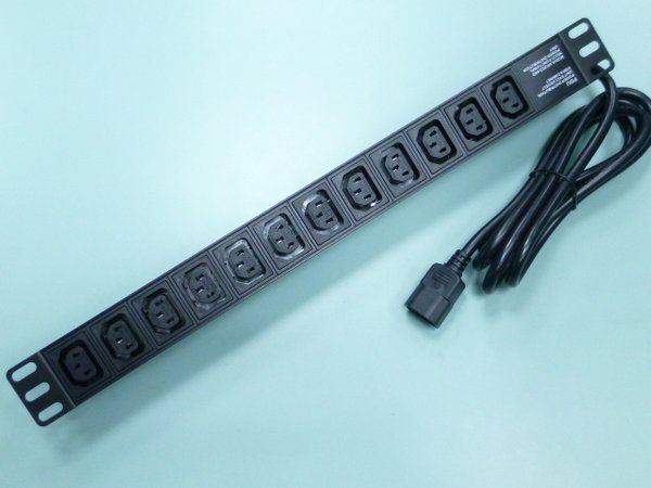 12X C14 socket PDU cabinet rack-mounted power distribution