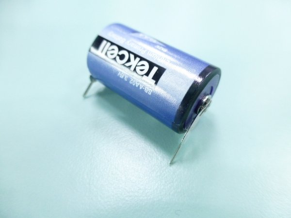 Tekcell SB-AA02 size 1/2AA 3.6V Lithium battery