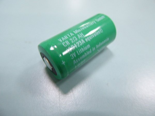 Varta CR 2/3AH Lithium battery - 3V 1500mAh