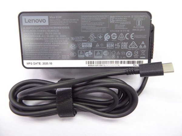 Lenovo ADLX65YLC3D ac adapter for Dell 5V 9V 15V 20V 3.25A laptop charger