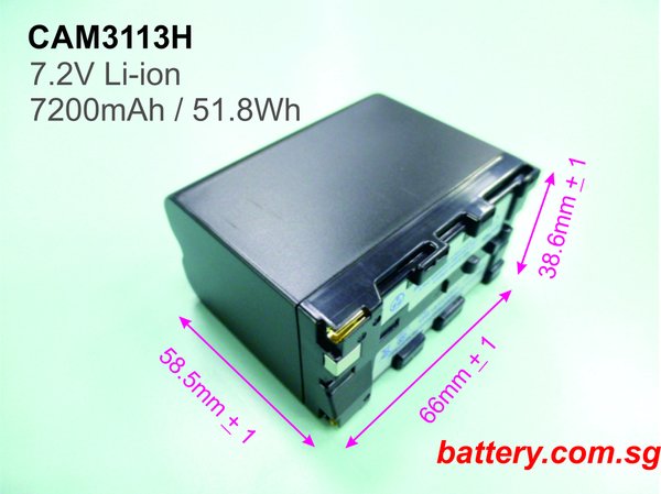 Sony NP-F930 NP-F930/B NP-F950 NP-F950/B NP-F960 NP-F970 NP-F970/B NP-F975 XL-B2 XL-B3 battery