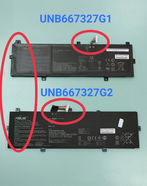 Asus C31N1620 3ICP5/70/81 battery for Asus UX430U UX430UA UX430UN 430UQ