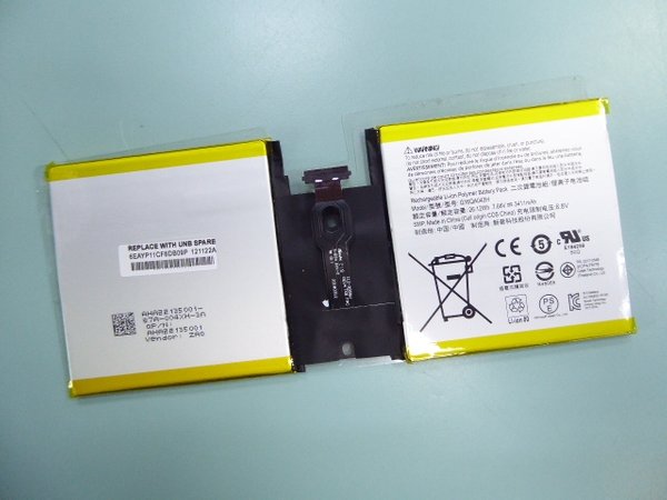 Microsoft G16QA043H Q16QA043H battery for Microsoft Surface Go 4415Y 10 1824 tablet