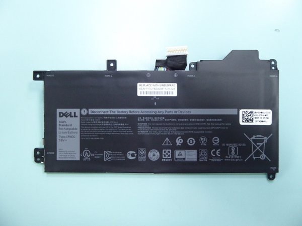 Dell 1FKCC 09NTKM 0D9J00 0KWWW4 9NTKM CN-0D9J00 D9J00 KWWW4 T5H6P battery for Dell Latitude 12 7200 2-in-1