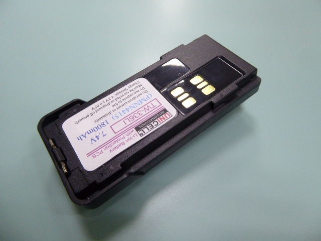 Batteries Rechargeables Pour Talkie-Walkie Motorola – 2600mAh, 7,4V, Li-ion – Lot De 5 Avec Clip Ceinture - 5