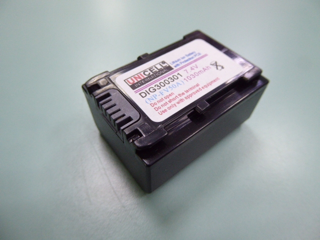 Batteria Vhbw Compatibile Sony HDR-CX105E, FDR-AX60, HDR-CX100E, 600mAh 7,2V Con Infochip, Sostituisce NP-FV30/FV40/FV50