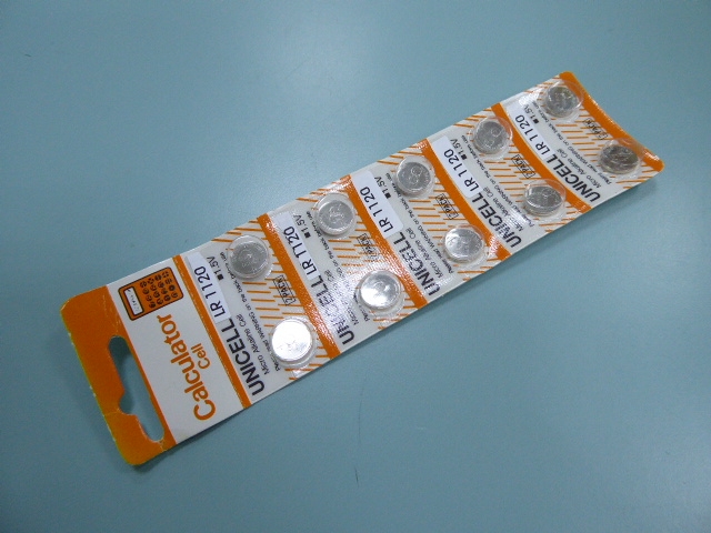 LR1120 AG8 191 1.5V Alkaline battery | Unicell